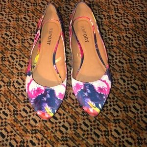 Floral flats